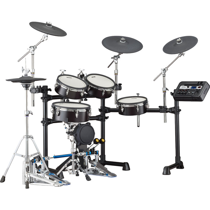 Yamaha DTX8KXBF- Electronic Drum Kit w/ DTX-PRO, DTP8-X TCS Pads, DTC10 Cymbals and Hardware - Black Forest