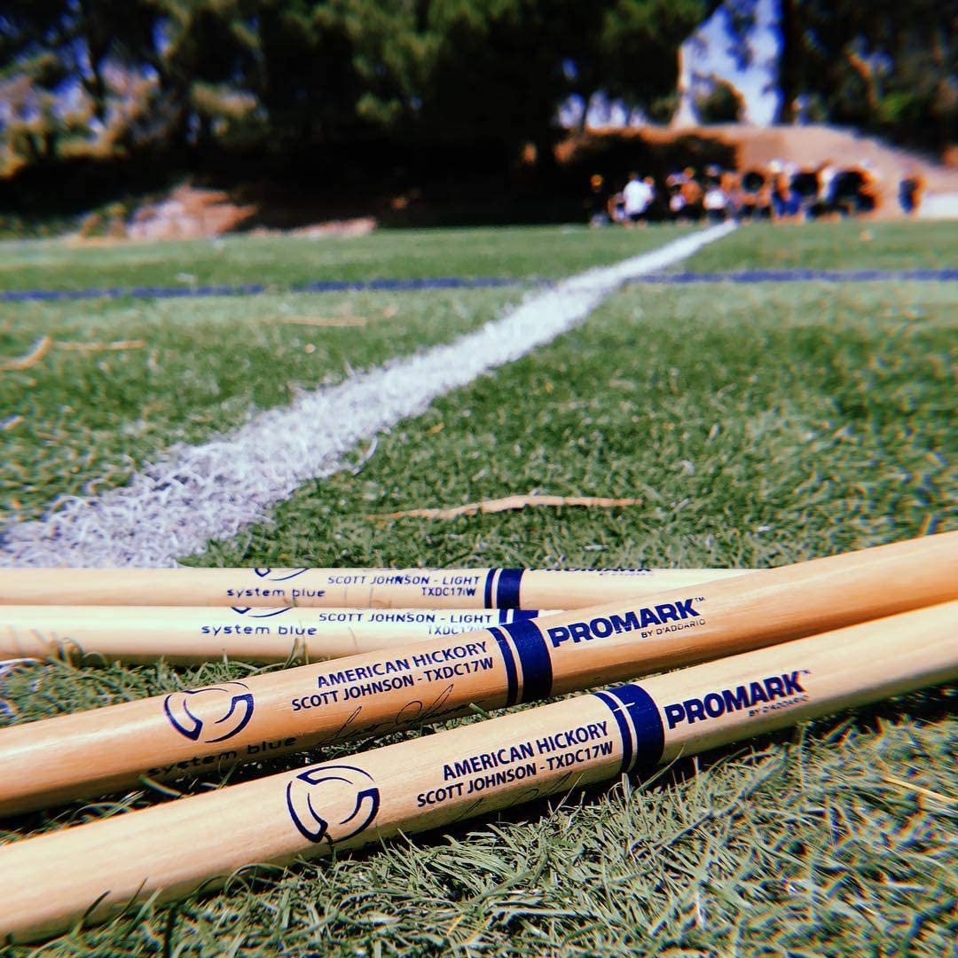 Promark TXDC17W - Promark Scott Johnson Signature Marching Snare Sticks