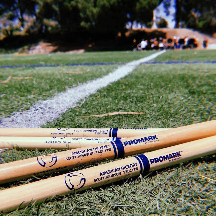 Promark TXDC17W - Promark Scott Johnson Signature Marching Snare Sticks
