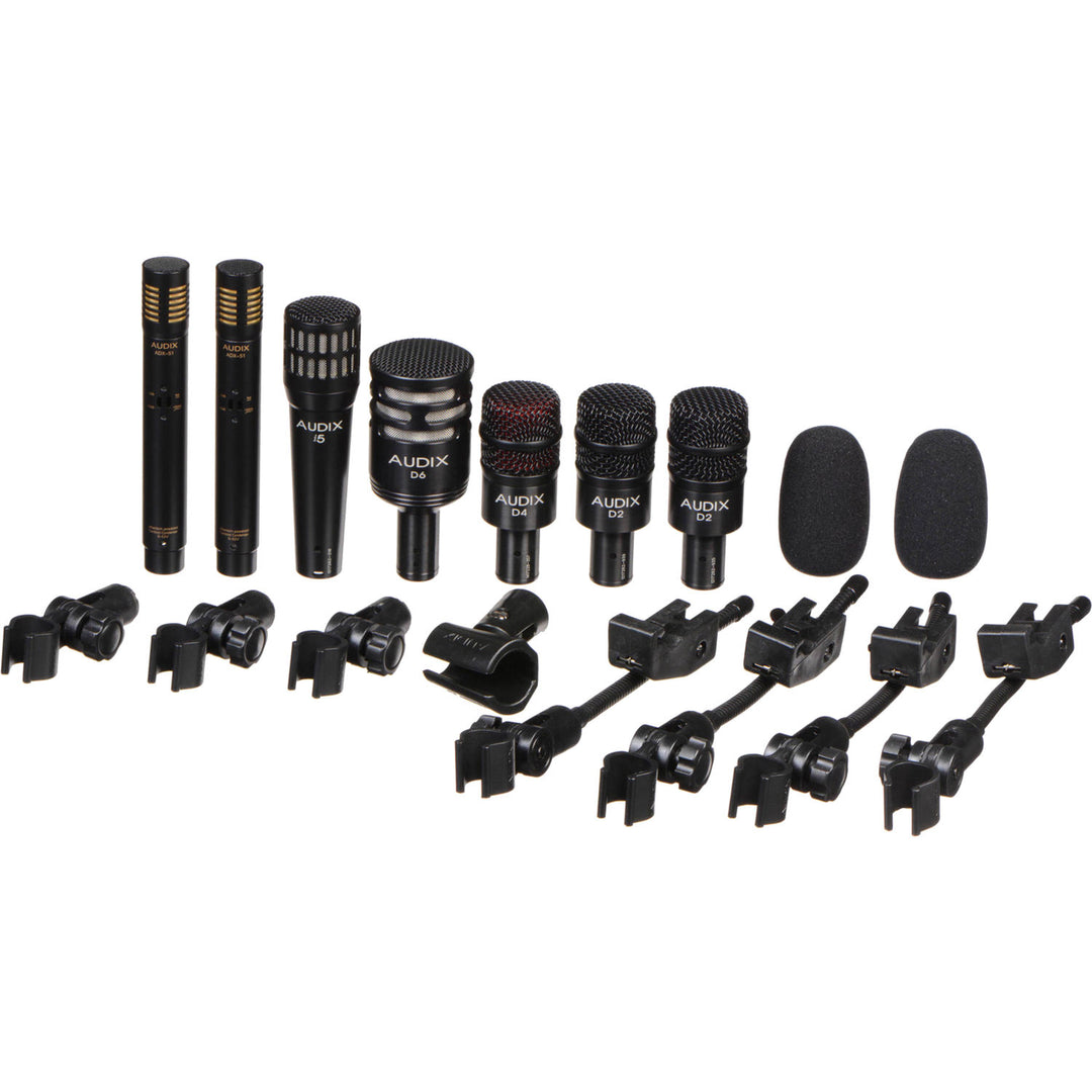 Audix DP7 Drum Microphone Package for 7-Piece Kit