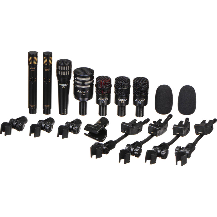 Audix DP7 Drum Microphone Package for 7-Piece Kit