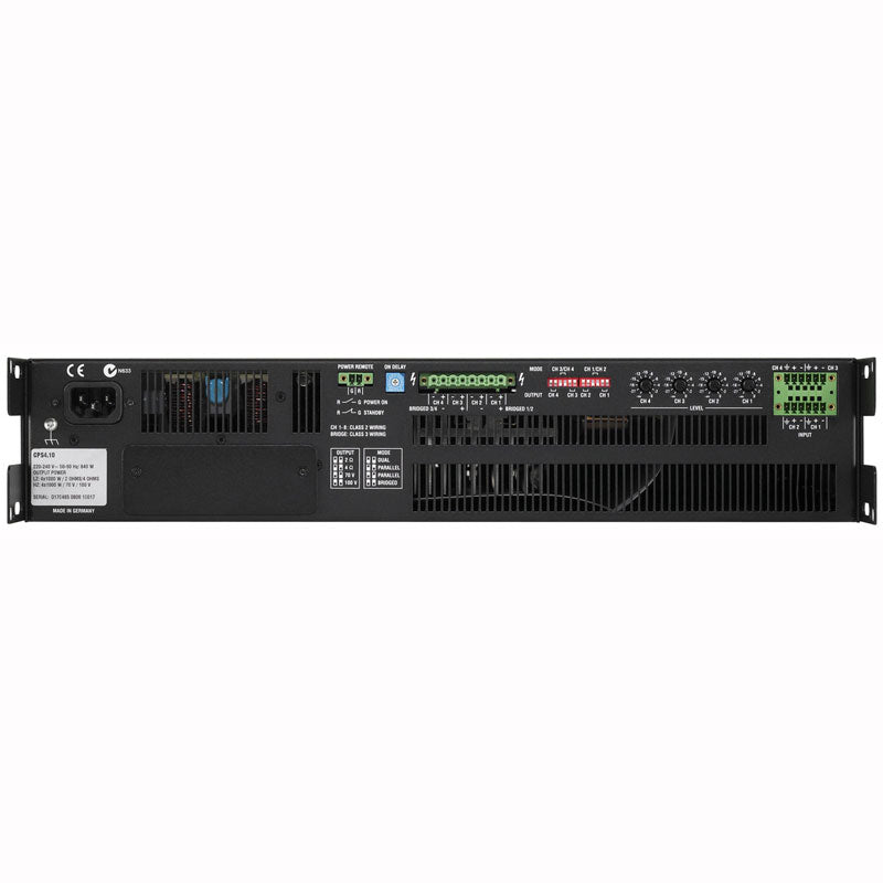 EV CPS4.5 - 4-Channel Power Amplifier
