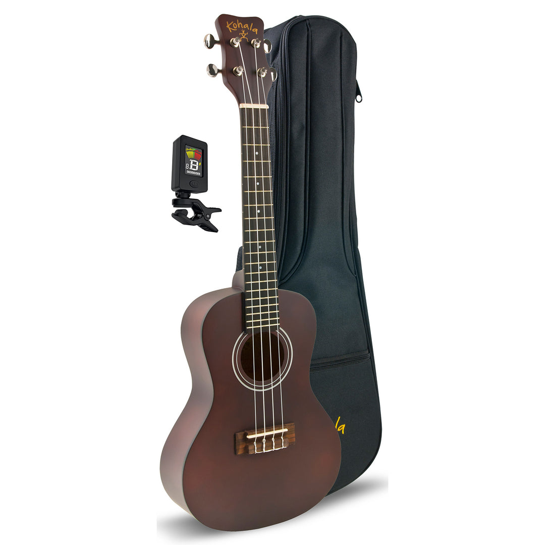 Kohala KPP-C Ukulele Player’s Pack w/ Bag and Tuner - Concert