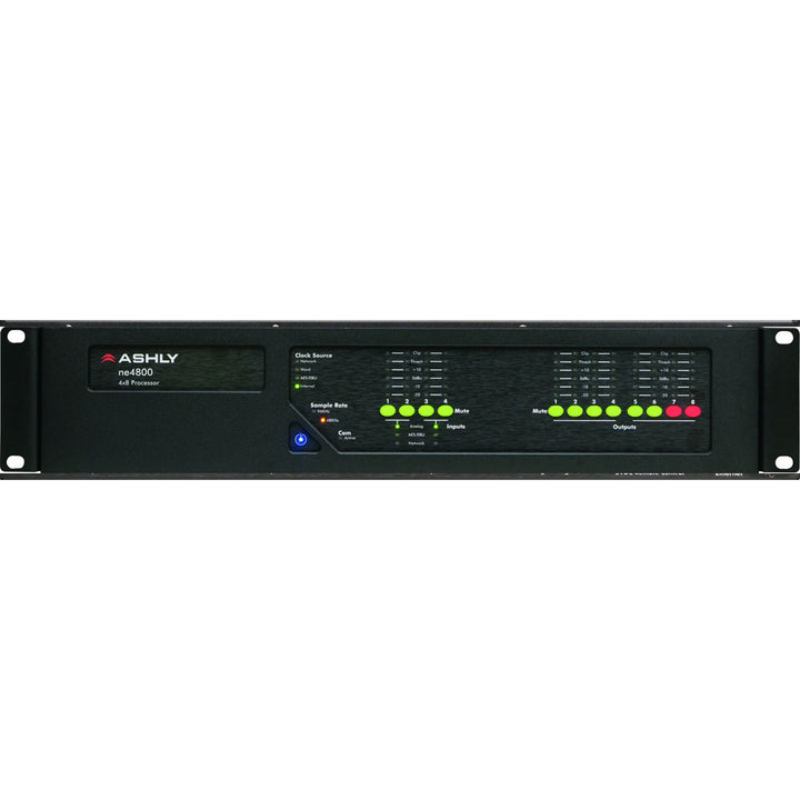 Ashly Network Enabled Protea DSP Audio System Processor 4-In x 8-Out  + Dante