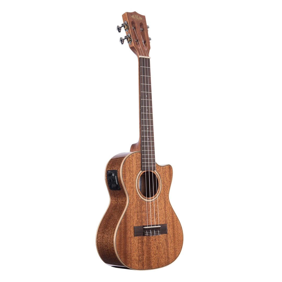 Kala KA-SMH-TG-CE Gloss Solid Mahogany Tenor Ukulele w/ Cutaway & EQ