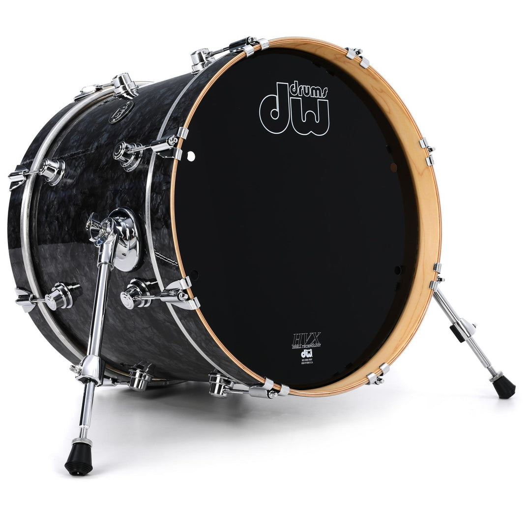 DW Performance Series Bass Drum 14x18 Finish Ply - Black Diamond