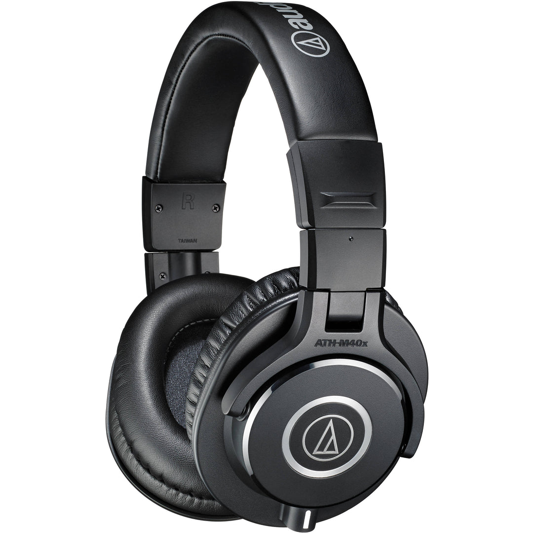 Audio-Technica ATH-M40x Closed-Back Dynamic Monitor Headphones - Black