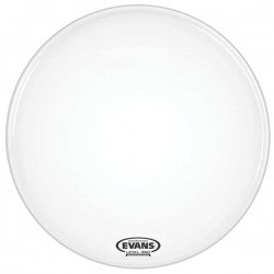 Evans BD18RSW-NP EQ3 Smooth White Bass No Port Drum Head - 18''
