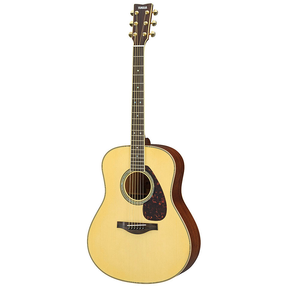 Yamaha LL16MARE Original Jumbo 6-String RH Acoustic Electric Guitar with Gig Bag-Natural