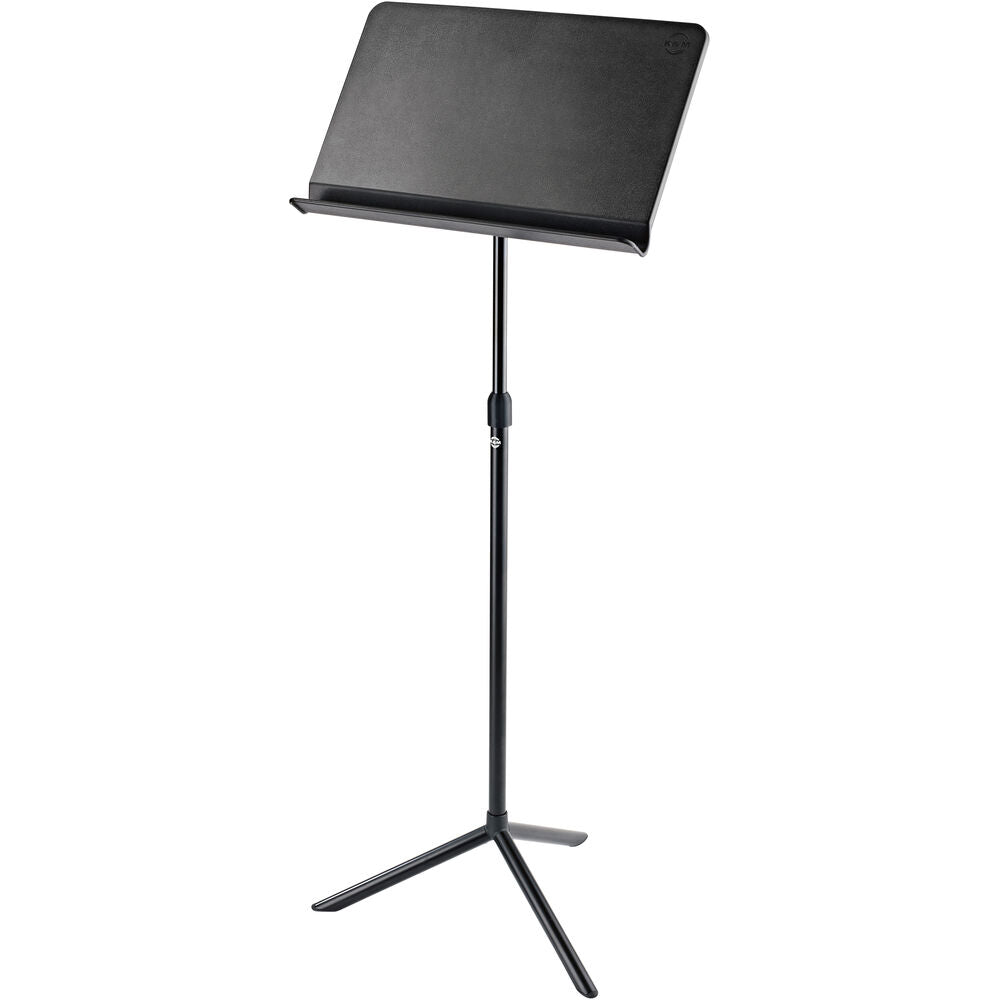 K&M 11913 Stackable / Adjustable Orchestra Music Stand - Black