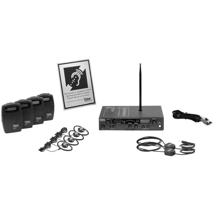 Listen Technologies LS-47-072 - Listen Premiere Level I Stationary RF System (72 MHz)