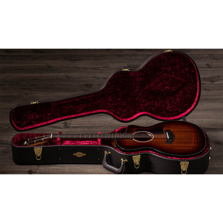 Taylor 224ce-K DLX Electric-Acoustic Guitar - Layered Koa