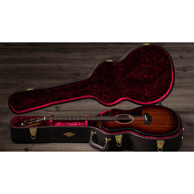 Taylor 224ce-K DLX Electric-Acoustic Guitar - Layered Koa