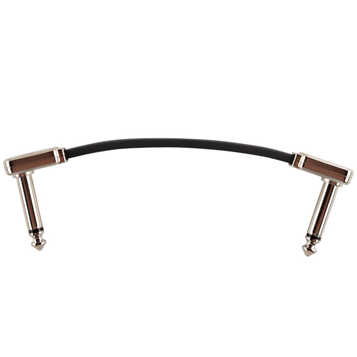 Ernie Ball Flat Ribbon Patch Cable (Single) Black - 3”