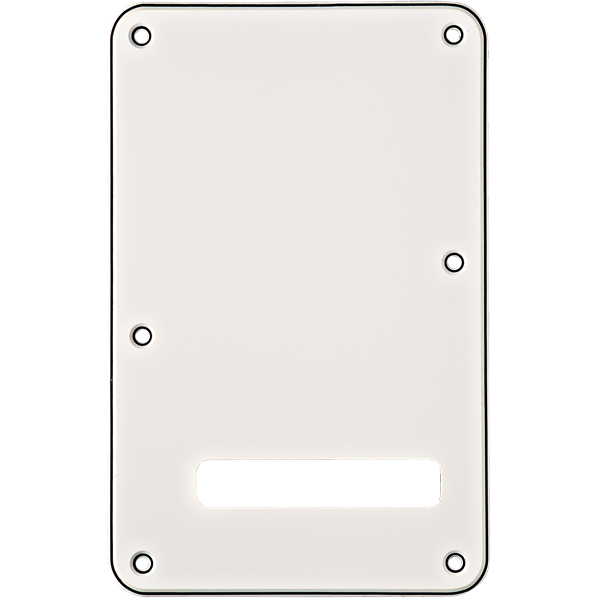 Fender Stratocaster Modern-Style Tremolo Backplates - White
