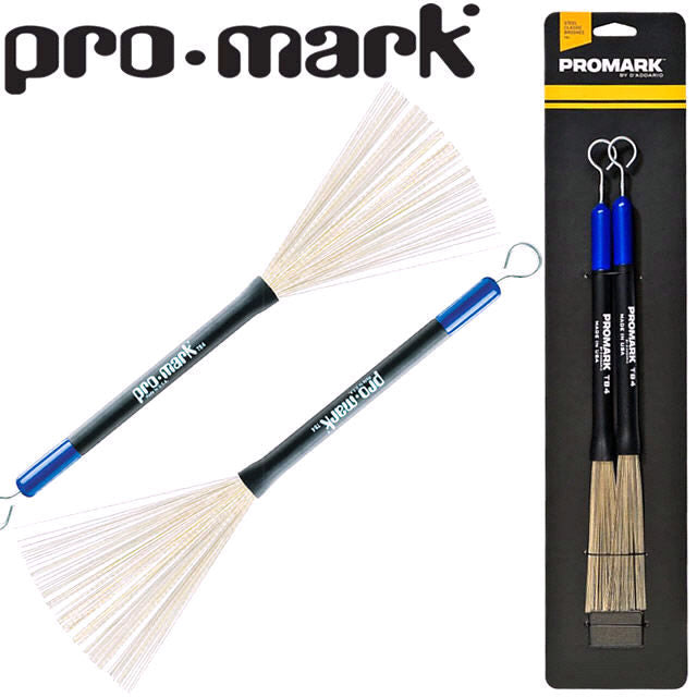 Promark TB4 -Promark Classic Telescopic Wire Brushes