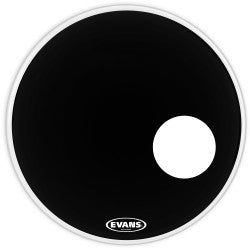 Evans BD20RB 20'' EQ3 Black Bass Drumhead