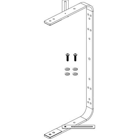 Electro-Voice EVF-UB-WHT - U-Bracket for EVF Series Loudspeakers