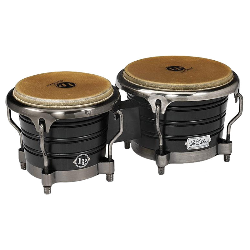 LP LP201AX-2RRB - Raul Rekow Series Signature Bongos (Black)