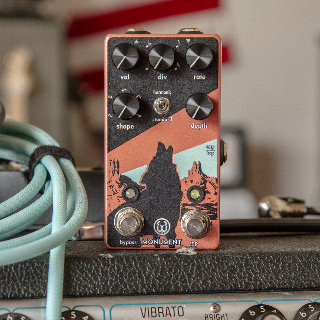 Walrus Audio Monument Harmonic Tap Tremolo Guitar Pedal V2