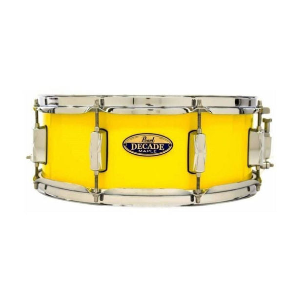 Pearl Decade Maple DMP1455SC 14" x 5.5" Snare Drum #228 Solid Yellow