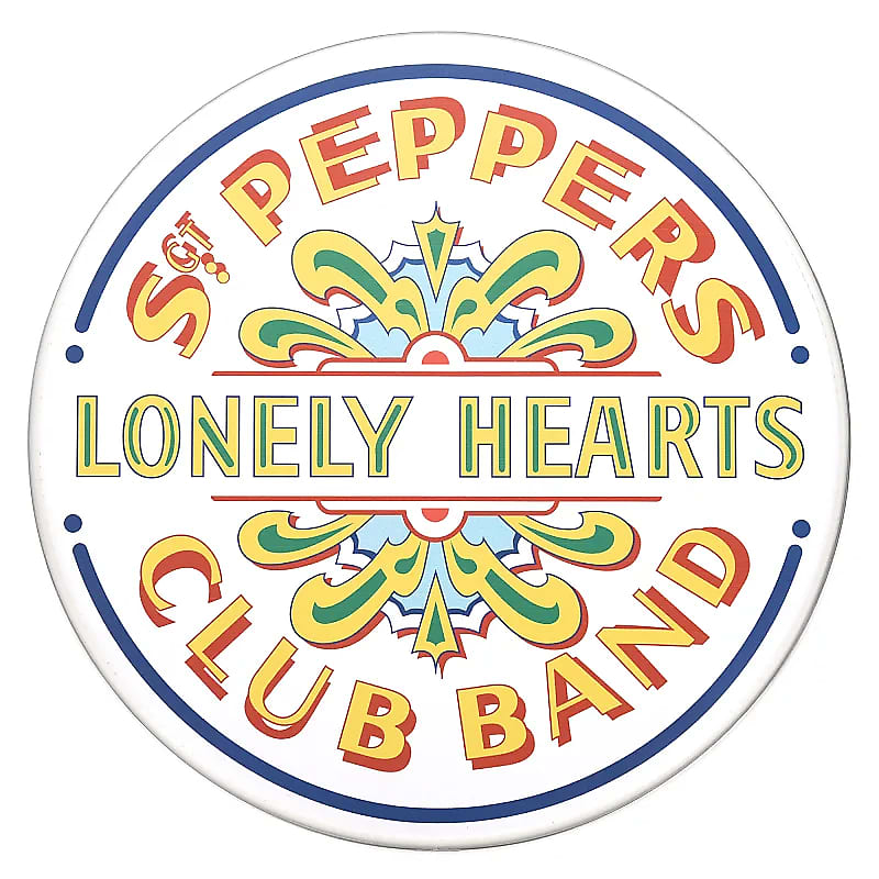 Evans INK22SGTP - 22'' INKED SGT PEPPER DRUMHEAD