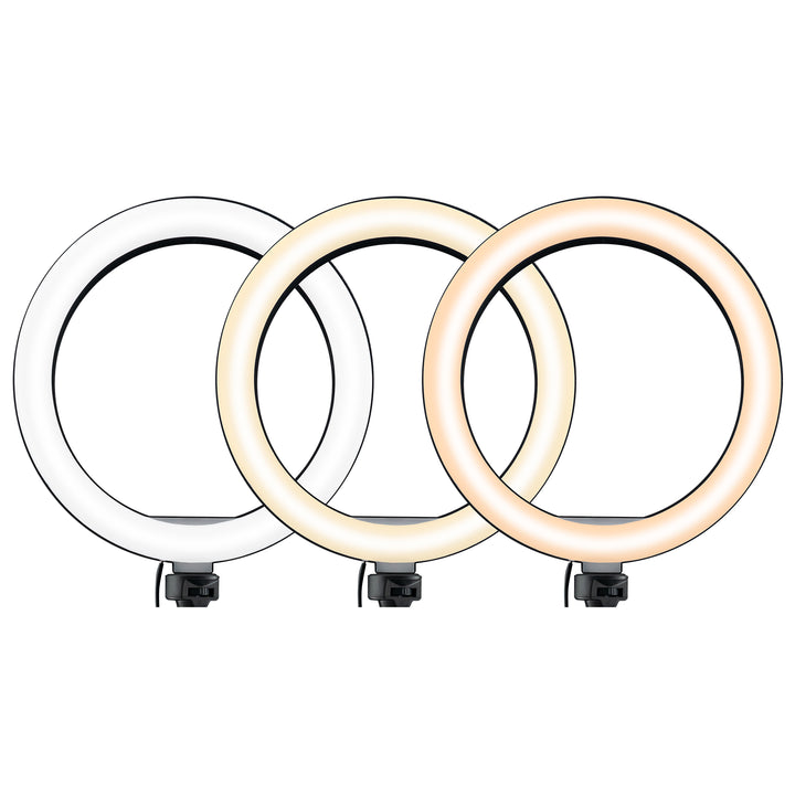 Mackie mRING-10 3-Color Ring Light Kit w/ Stand & Remote - 10"