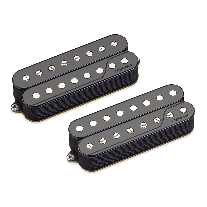 Fishman PRF-CO8-SB2 Fluence Classic Humbucker 8-String - Black (Set of 2)