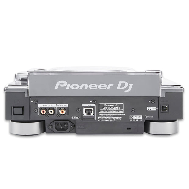 Decksaver Dust Cover for Pioneer CDJ-2000NXS2 DJ Media Player w/ Skin