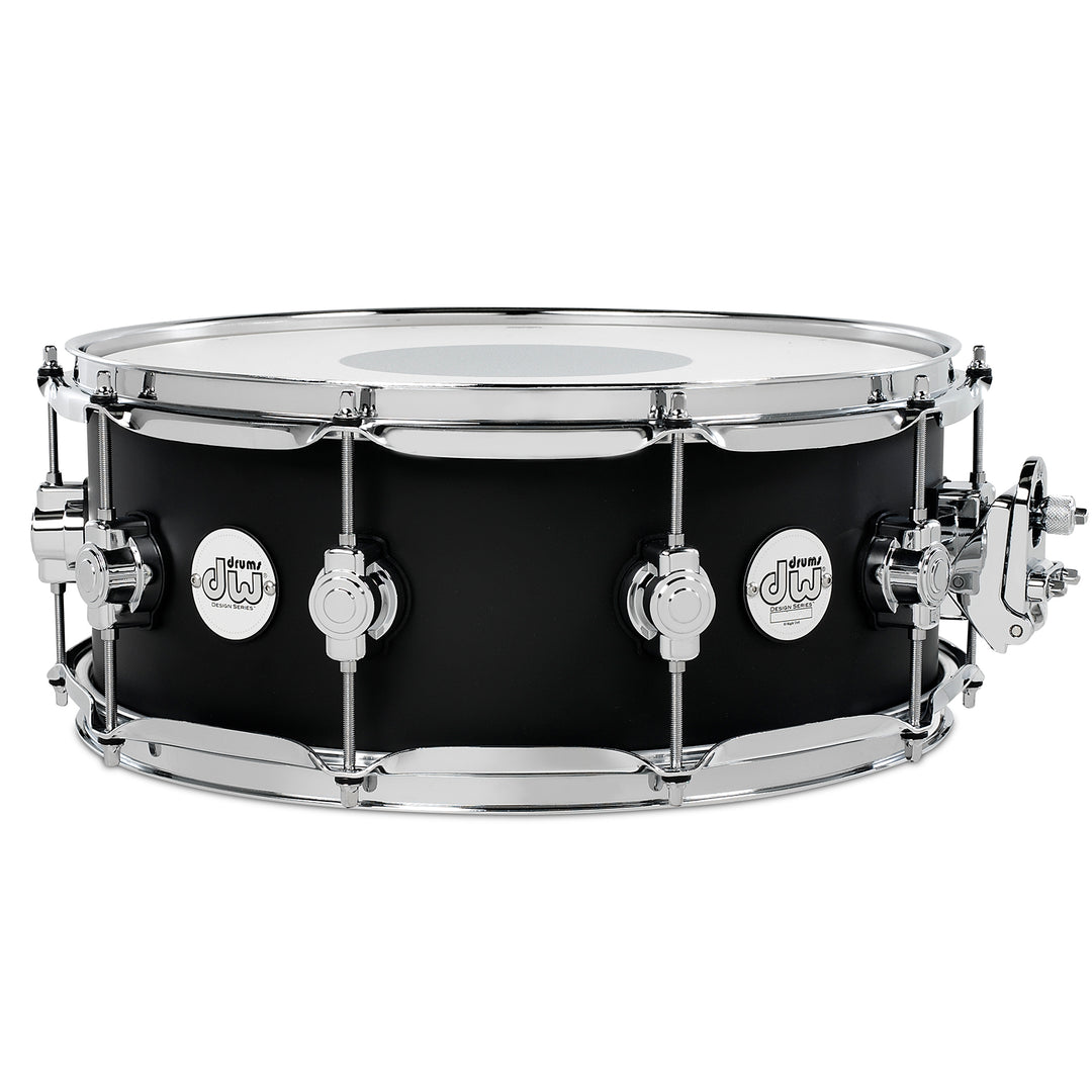 DW Design Series Snare Drum 5.5x14 Matte Lacquer - Black Satin