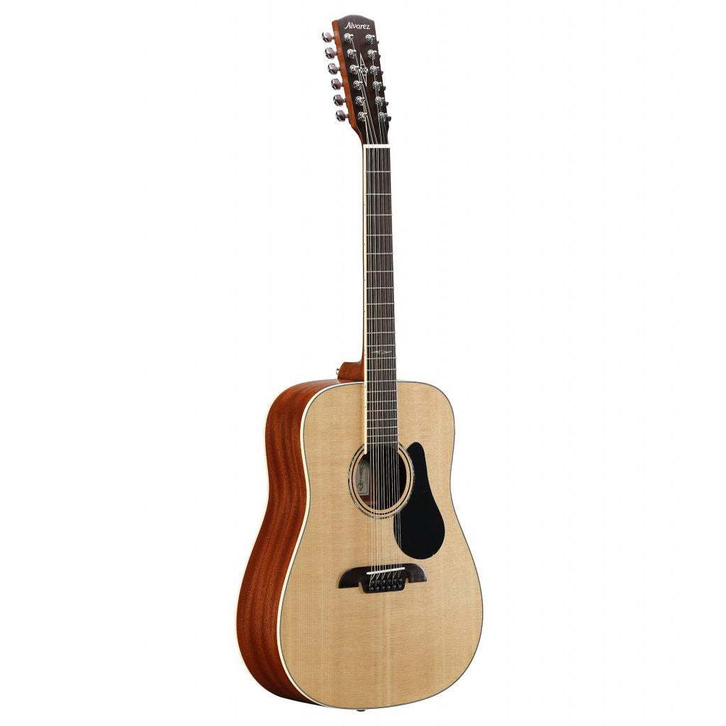 Alvarez AD60-12 - Artist 60 Series Dreadnought 12-string, Natural Gloss Finish