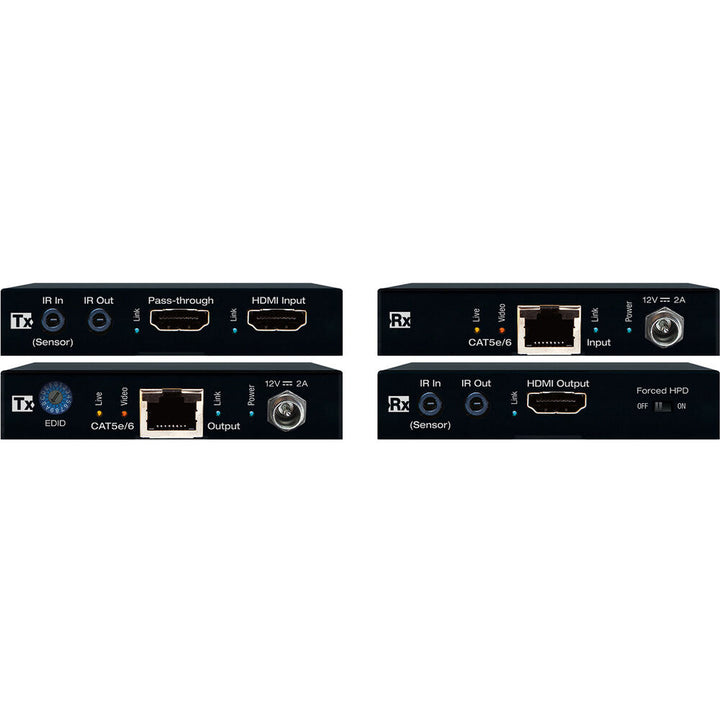 Key Digital KD-EX18G 4K/18G HDR HDMI Over Single CAT5e/6 Cable Extender Kit - 115’