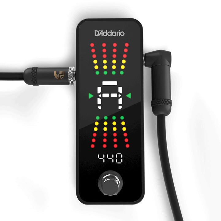 D'Addario PW-CT-23 Chromatic Pedal Tuner Plus Signal Buffer, Set Timer