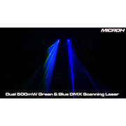 Microh Neptune GB High-Power Green / Blue Laser (RENTAL)