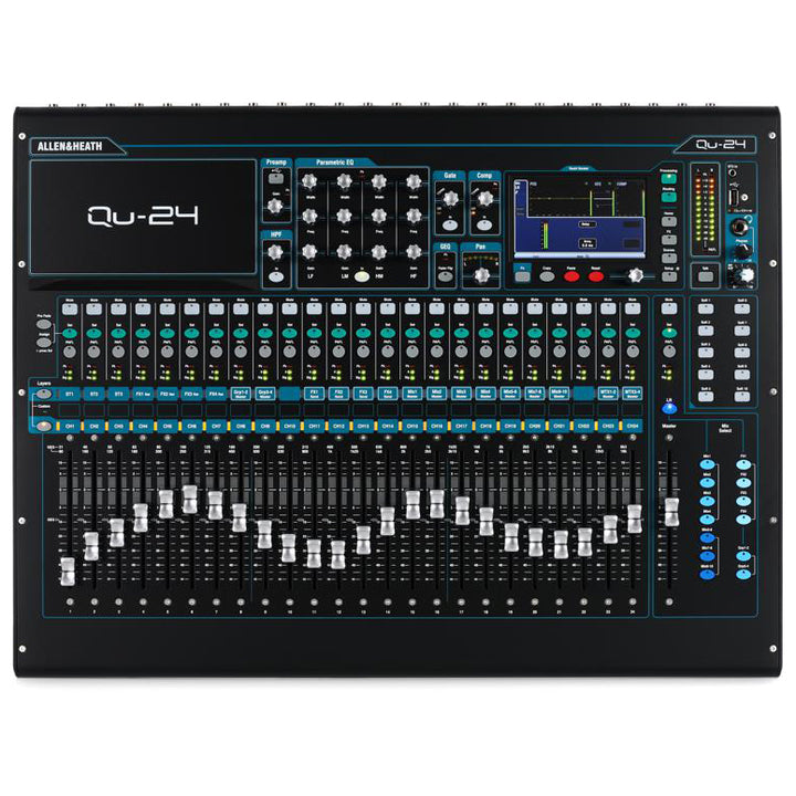Allen & Heath QU24 Digital 24-Channel Mixer Console (RENTAL)
