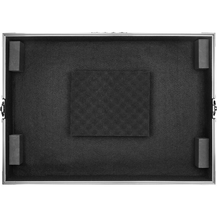 Odyssey FZDNPRIME4 Flight Zone Case for Denon Prime 4 DJ Controller System - Silver and Black
