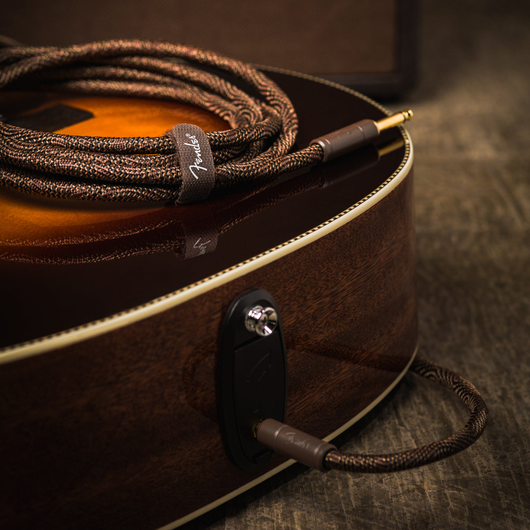 Fender Paramount Acoustic 10 Guitar Cable - Brown
