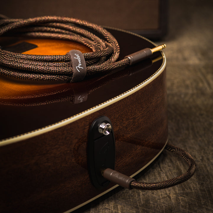 Fender Paramount Acoustic 10 Guitar Cable - Brown