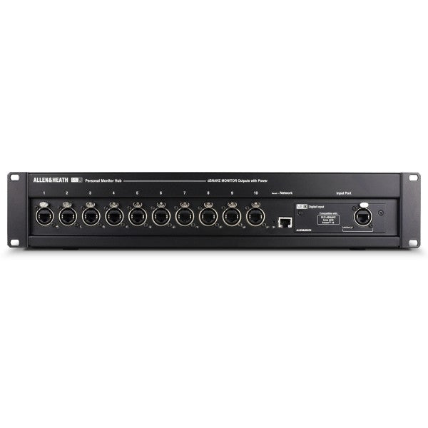 Allen & Heath ME-U 10 port PoE Monitor Hub