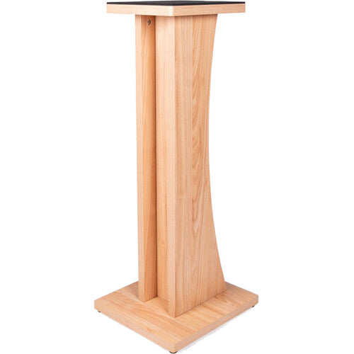 Gator Frameworks Elite Series Studio Monitor Floor Stand (Single) - Natural Maple