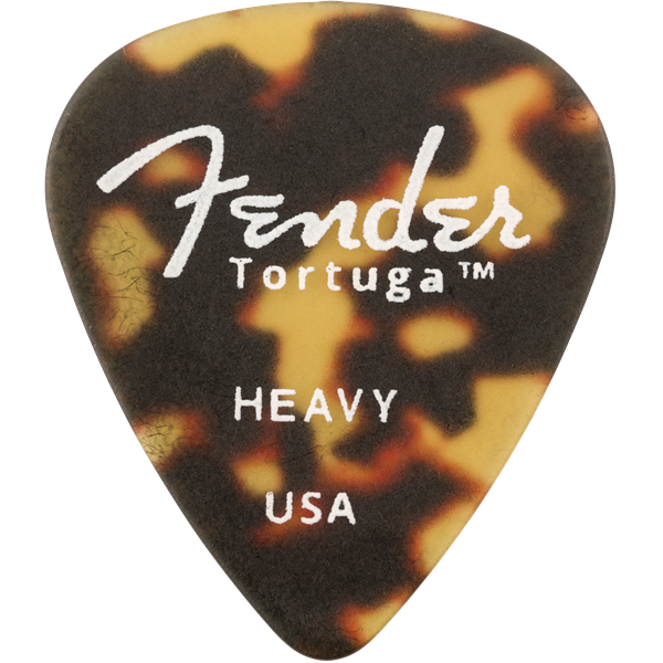 Fender 351 Shape Tortuga Picks - 6-Pack - Shell