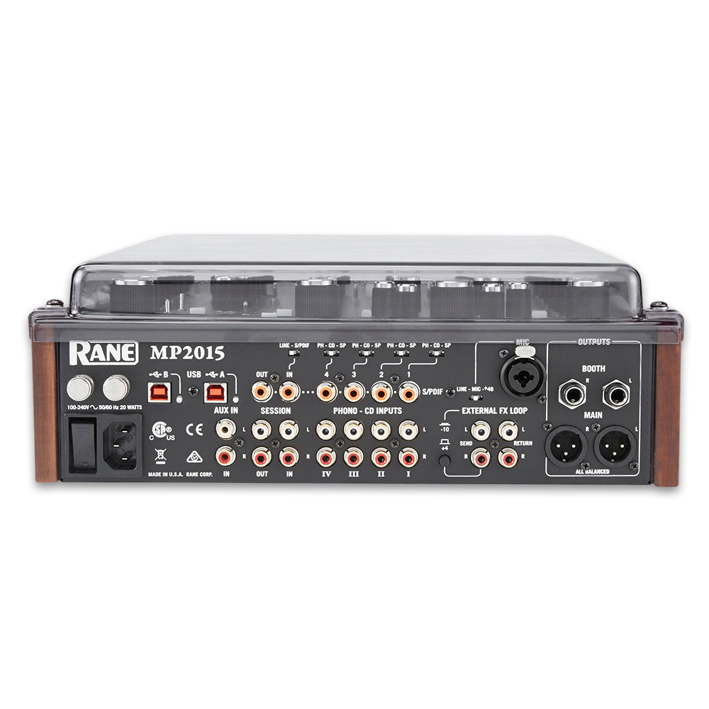 Decksaver Dust Cover for Rane MP2015 DJ Mixer