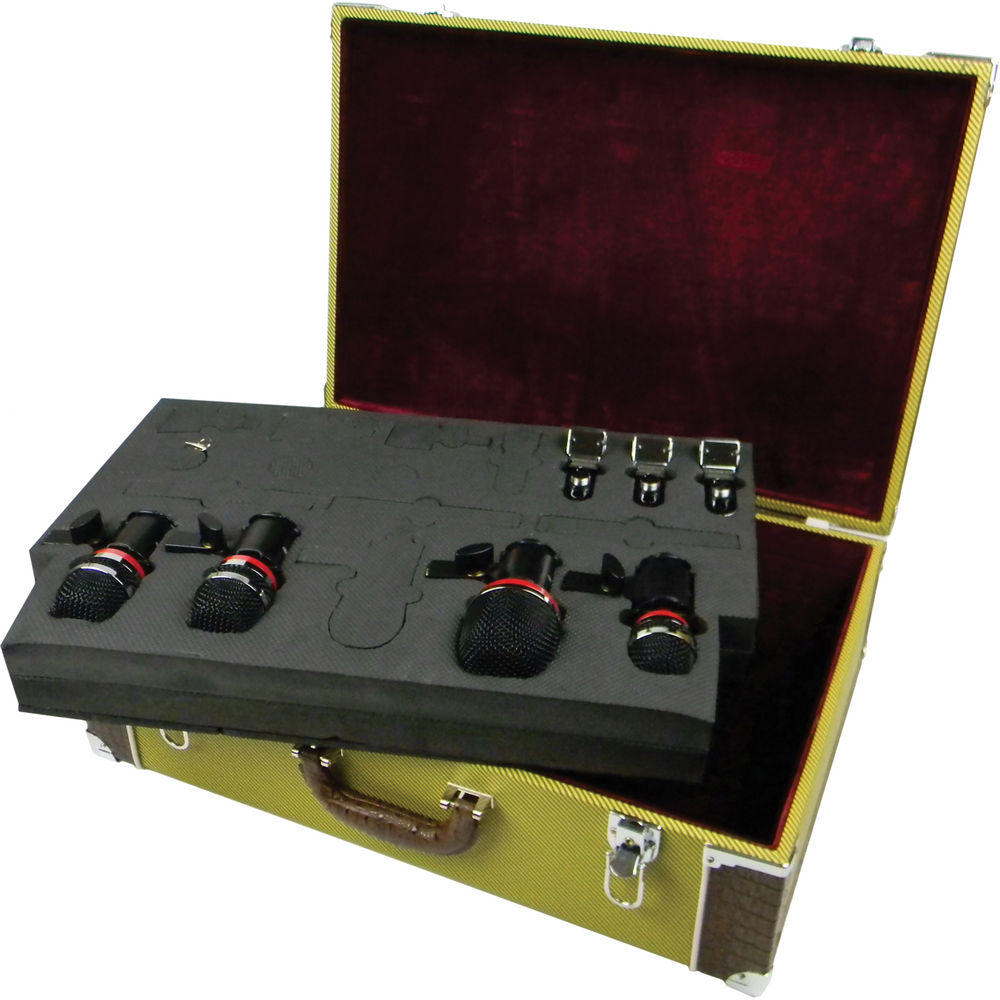 Avantone Pro CDMK4 4-Mic Drum Microphone Kit (1x MONDO, 1x ADM, 2x ATOM)