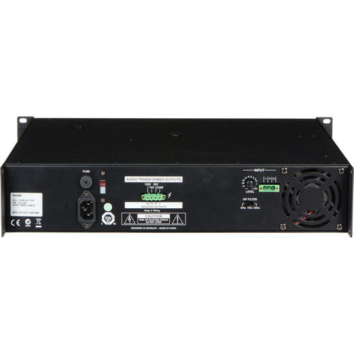 Electro-Voice PA 1250T - Single‑Channel 250-Watt Power Amplifier