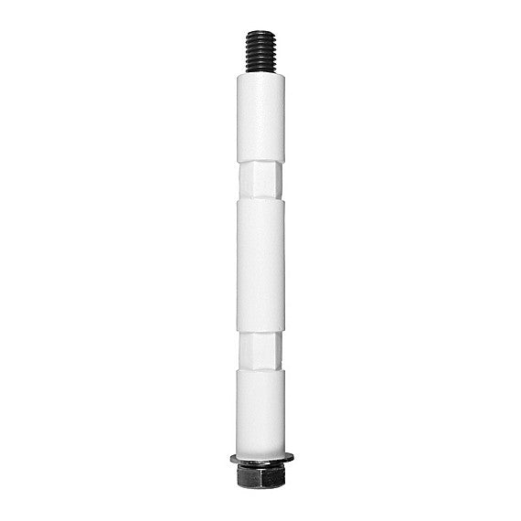 The Light Source - Mega-Drop Down, 6 inch, White, Stainless