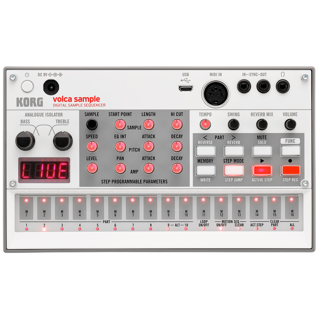 Korg volca sample 2 Digital Sample Sequencer