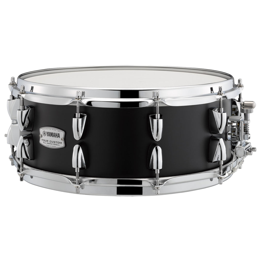 Yamaha TMS1455 Snare Drum Tour Custom Maple 14” x 5.5” - Licorice Satin