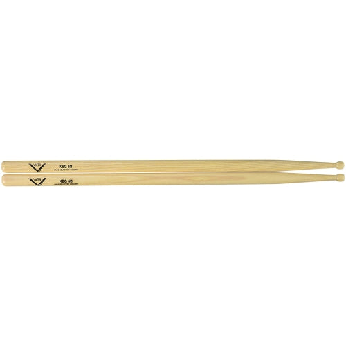 Vater VHK5BW - Vater American Hickory Keg 5B Wood Tip Drumsticks