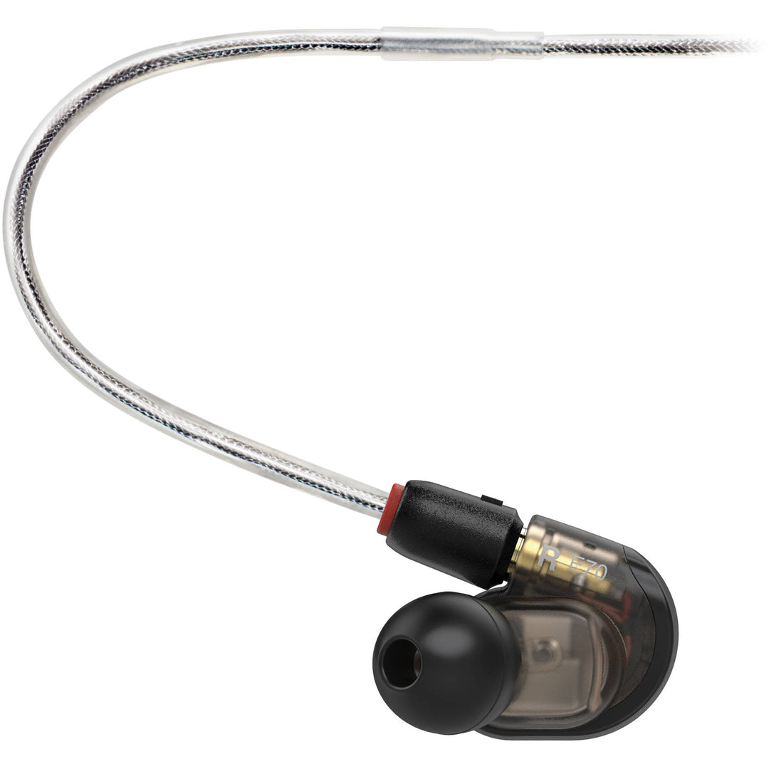 Audio-Technica ATH-E70 In-Ear Monitor Headphones w/ Flexible Audio-Technica ATH-E70 In-Ear Monitor Headphones w/ Flexible