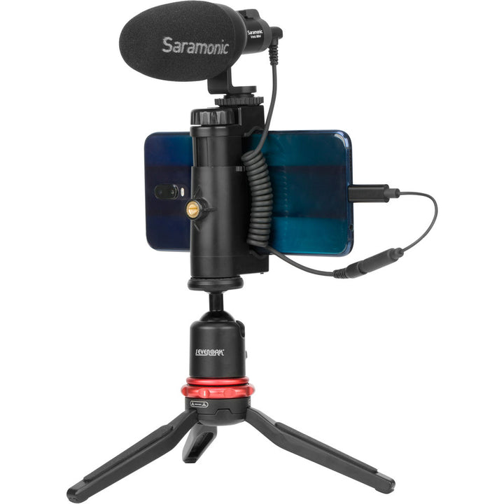 Saramonic 3.5mm TRS Female to USB Type-C Adapter Cable for Mono/Stereo Audio to Android - 3”